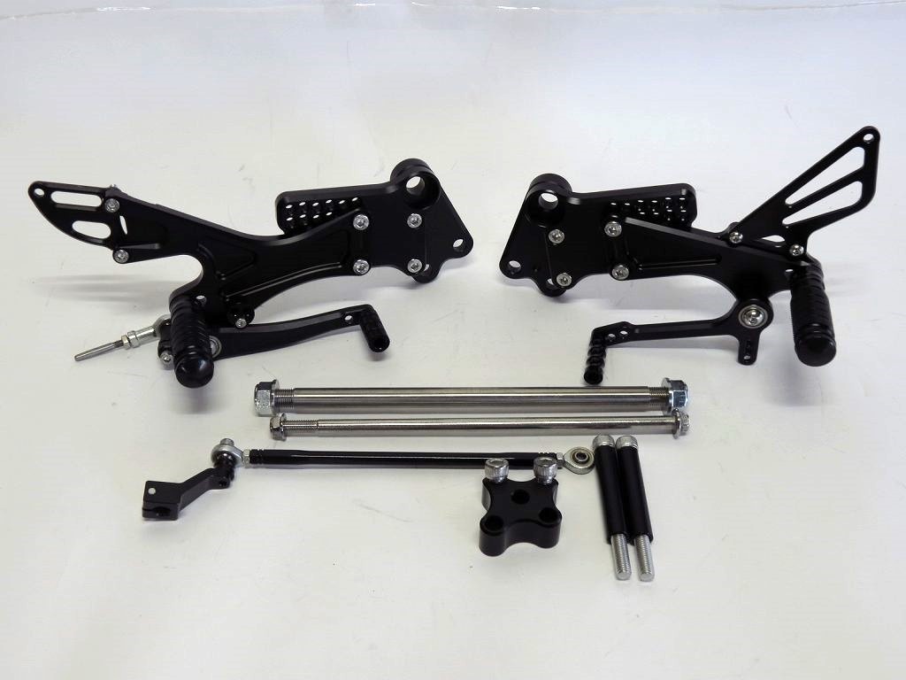 KTM用 duke 125 200 390 2011-2017 RC 250 390 バックステップ CNC 黒|KTM