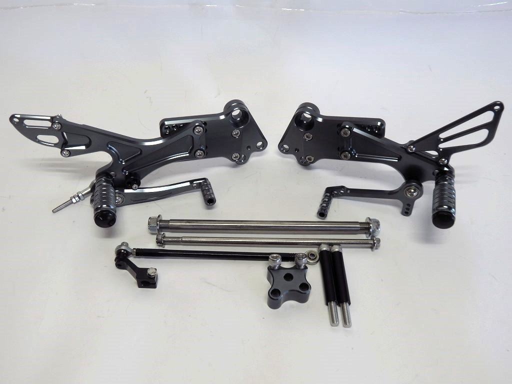 KTM用 duke 125 200 390 2011-2017 RC 250 390 バックステップ CNC 灰|KTM