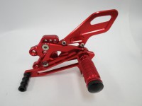 KAWASAKI ZX10R 04-05年 バック ステップ CNC加工 赤|ZX-10R|KAWASAKI