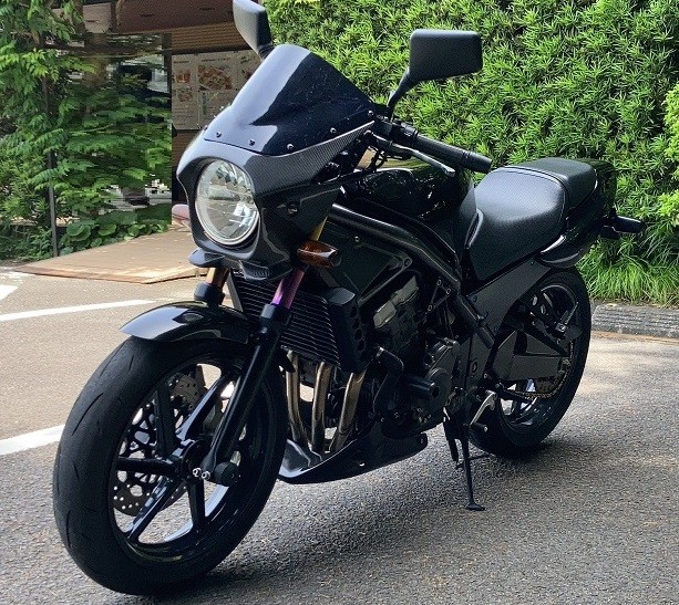ビキニカウルカーボン 汎用 直径180 CB1300SF セット Bタイプ | HONDA