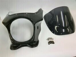 汎用ビキニカウル カーボン ビキニカウルカーボン 汎用 直径180 CB1300SF セット Bタイプ | HONDA