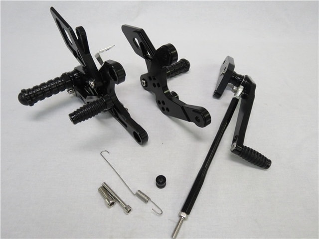 CNC 調整式 cbr400r 16- cb400f cb500f cbr500r 15- バックステップ 黒|CBR400|HONDA