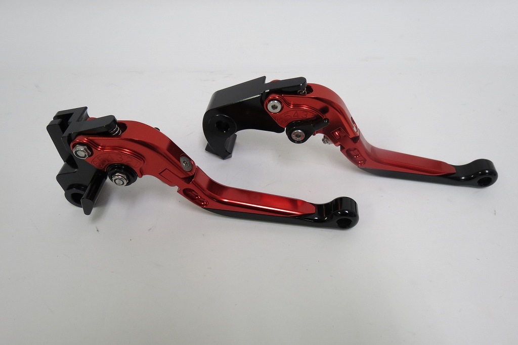 Z900RS cafe 2018- Z1000SX NINJA1000 2017- ビレットレバー ロング 赤|Z900RS|KAWASAKI