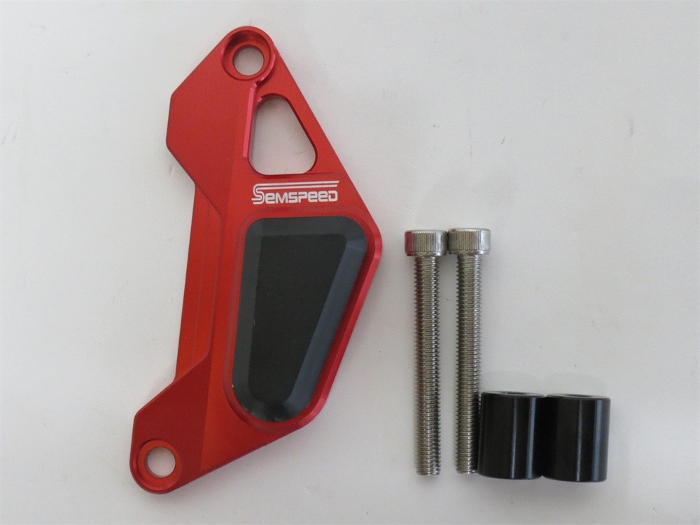 PCX150 PCX125 2018 2019- キャリパーガード/プロテクター CNC アルミ 赤（代引き不可）|PCX|HONDA