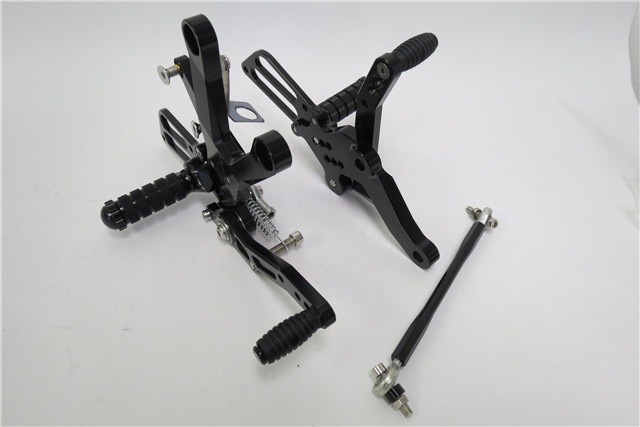 NINJA250 NINJA400 ニンジャ 2018- CNC 調整式 バックステップB 黒|NINJA250/300|KAWASAKI