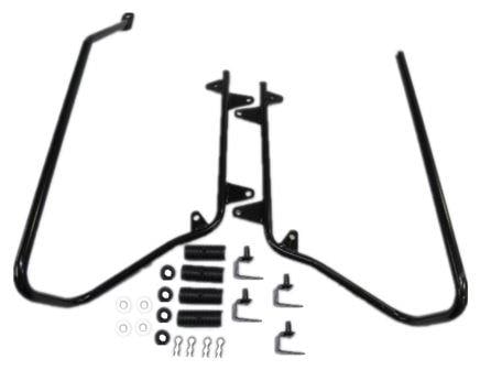 ハーレー harley ソフテイル FLST 86-13用　サドルバッグマウント＆エクステンド サドルバック セット|ツーリング|Harley