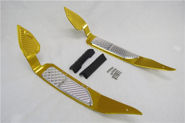 PCX 125 150 2018-2020 アルミ CNC ステップボード Cタイプ 金|PCX|HONDA