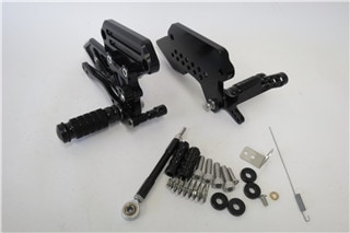 gsx250r gsx-250r 2017- CNC 調整式 バックステップ 黒|GSX-R250|SUZUKI