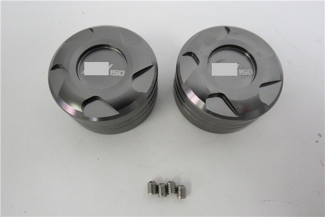 adv 150 2020- ADV 160 2023 CNC スクリーン高さ調整　サイドアダプターキャップカバー  灰（代引き不可）|X-ADV|HONDA