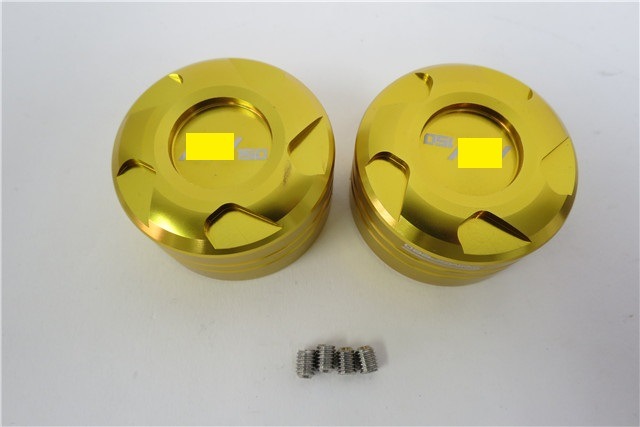 adv 150 2020- ADV 160 2023 CNC スクリーン高さ調整　サイドアダプターキャップカバー  金（代引き不可）|X-ADV|HONDA
