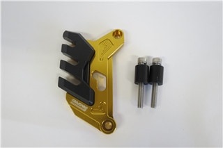 ADV adv150 2020- フロント キャリパーガード プロテクター CNC アルミ 金（代引き不可）|ADV|HONDA