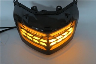 NMAX N-max 2015-2019 LEDテール 流れタイプウインカー内蔵 スモークD