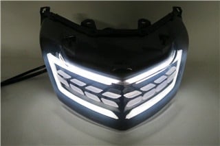 NMAX N-max 2015-2019 LEDテール 流れタイプウインカー内蔵 スモークD