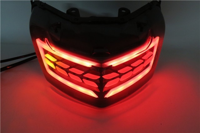 NMAX N-max 2015-2019 LEDテール 流れタイプウインカー内蔵 スモークD