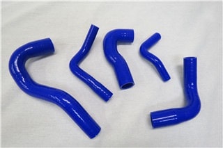 MT-09 mt09 2014-2016 シリコン ラジエターホース 青 5p Bタイプ