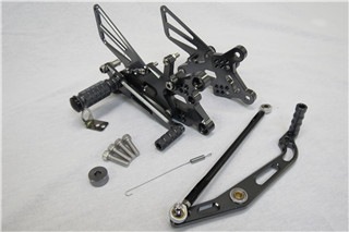 CNC 調整式 YZF-R6 r6 2006-2015 バックステップ 灰