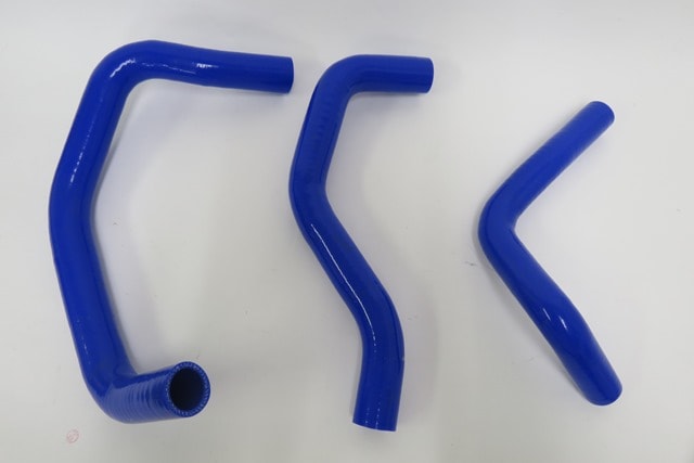 ZX-6R 636 2003-2004 シリコン ラジエターホース 青 3本|ZX-6R|KAWASAKI