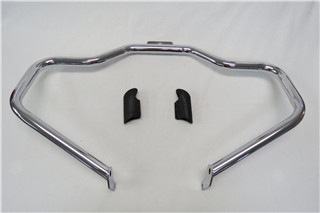 harley ソフテイル ファットボーイ FLST FLSTC FLSTS 2000-2017 エンジンガード クラッシュバーB メッキ|Harley