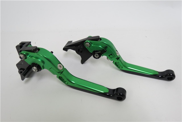 W800 cafe ZZR400 Z750 NINJA650R ビレットレバー ロング レバー 緑|NINJA650|KAWASAKI