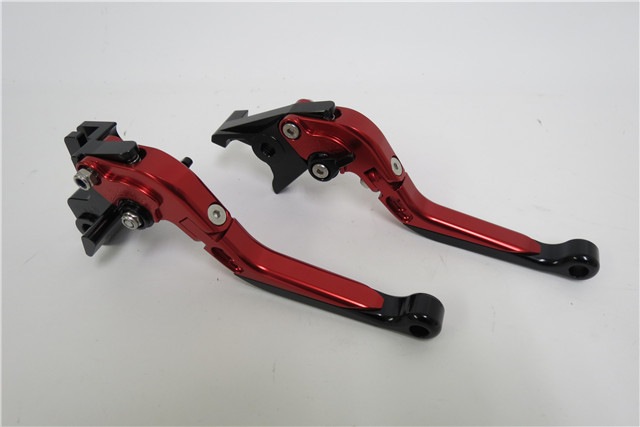 W800 cafe ZZR400 Z750 NINJA650R ビレットレバー ロング レバー 赤|NINJA650|KAWASAKI