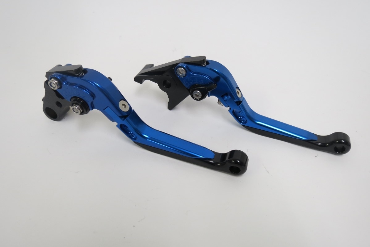 Rebel250/500 レブル250/500 2017- 2020- CNCブレーキレバーセット 角度調整 長さ調整 可倒式 青|Rebel250/500/1100|HONDA