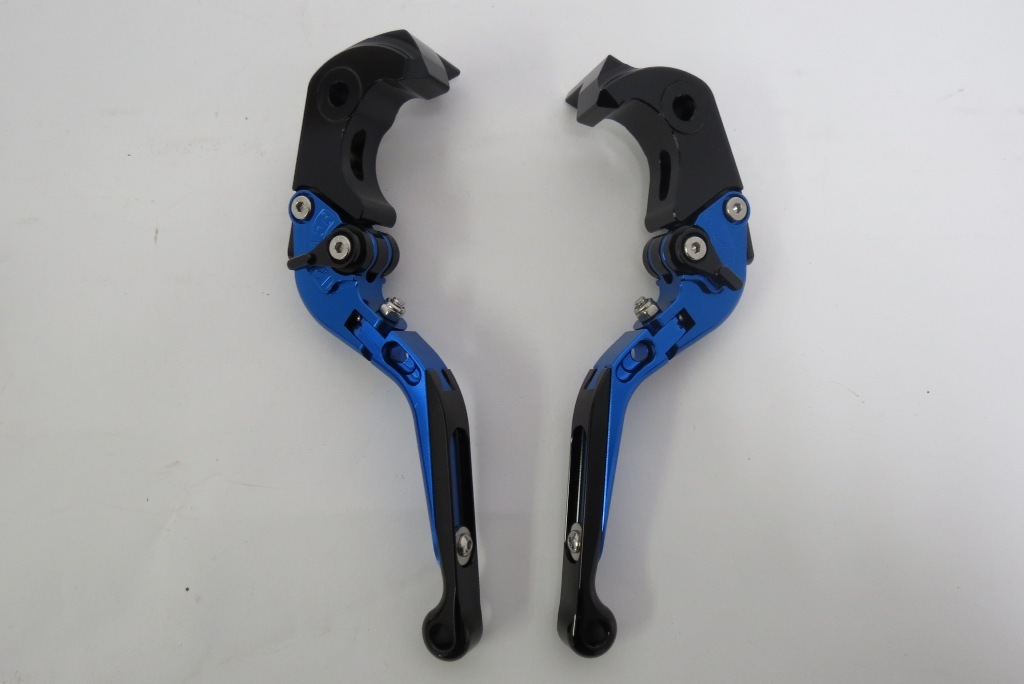 ビレット新品 ブレーキ&クラッチ レバーセット アルミ 削り出し 6段階 ビレット