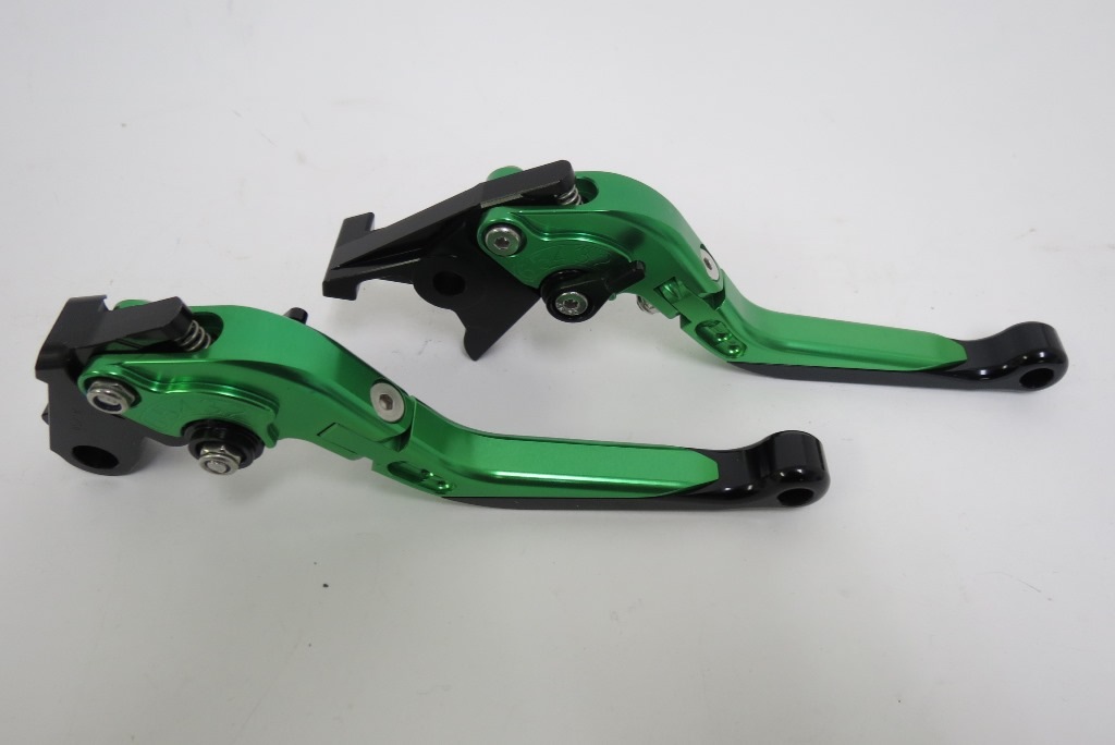 CBR600 F2 F3 F4 F4i 1991-2007 ビレットレバー ロング 緑|CBR600|HONDA