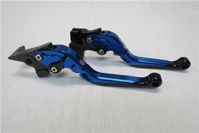 BMW F650GS/G 650GS/G 650 Sertao ビレットレバー ロング 青|BMW