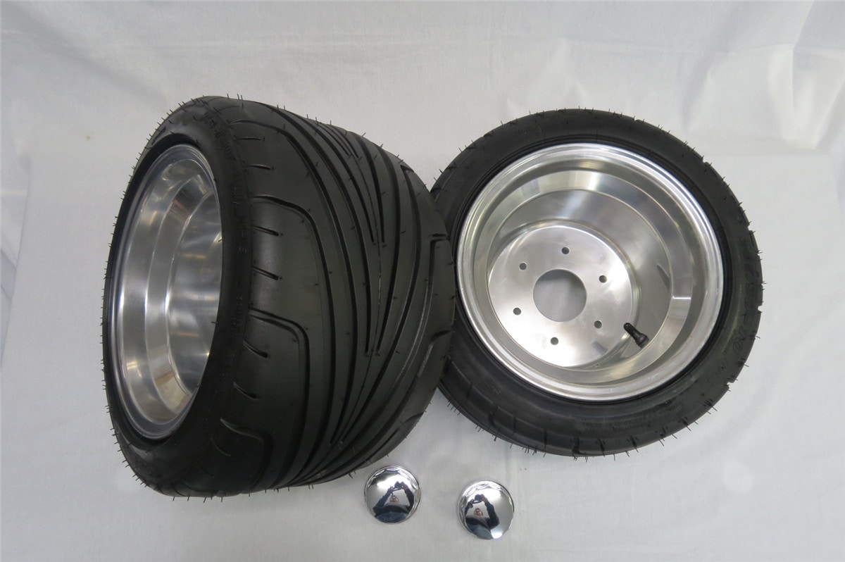 ジャイロキャノピー・UP・X用 ポン付け ホイールタイヤセット 235/30