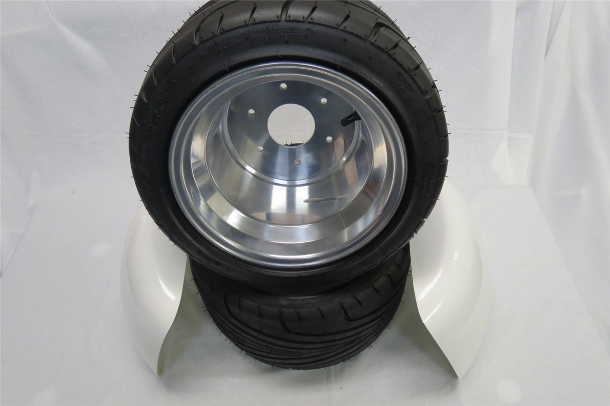 ジャイロキャノピー・UP・X用 ポン付け ホイールタイヤセット 235/30-10B & 社外フェンダー 白|GYRO(ジャイロ)|HONDA