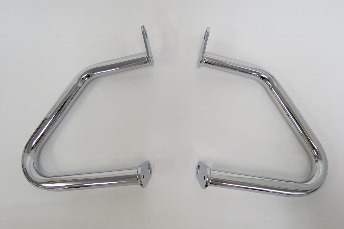 TRIUMPH ボンネビル Bonneville T100 T120 2017- エンジンガード メッキ|TRIUMPH