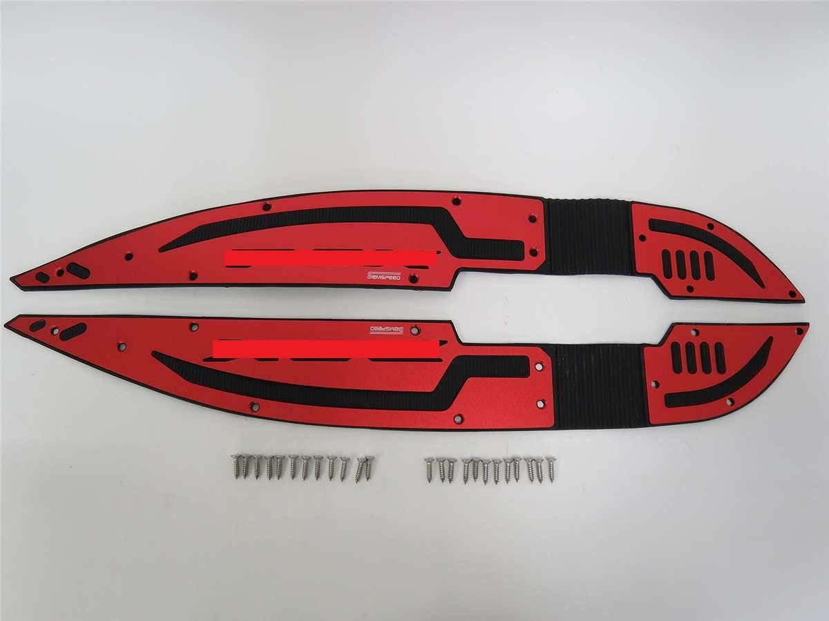 PCX / PCX e:HEV / PCX160 JK05 JK06 KF47 2021- アルミ ステップボード Aタイプ 赤|PCX|HONDA