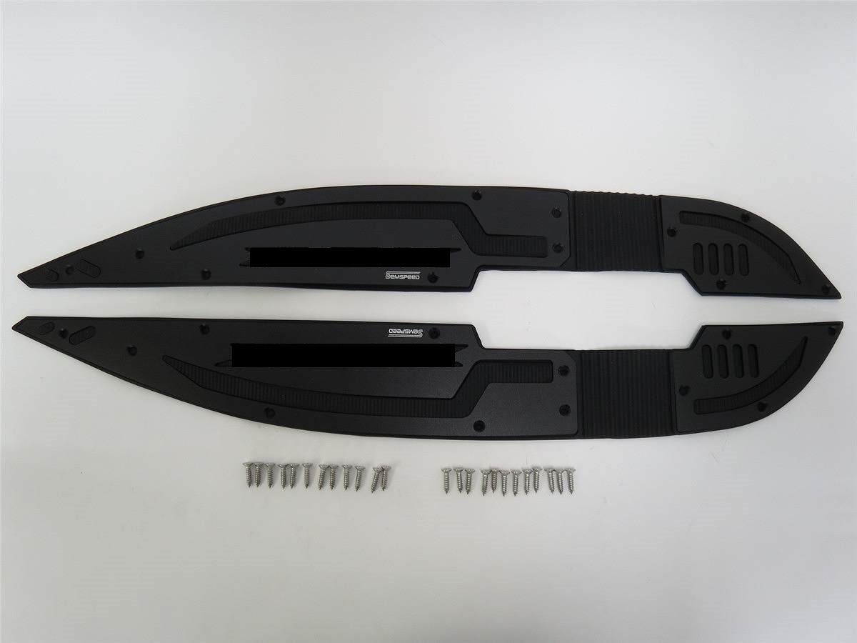 PCX / PCX e:HEV / PCX160 JK05 JK06 KF47 2021- アルミ ステップボード Aタイプ 黒|PCX|HONDA