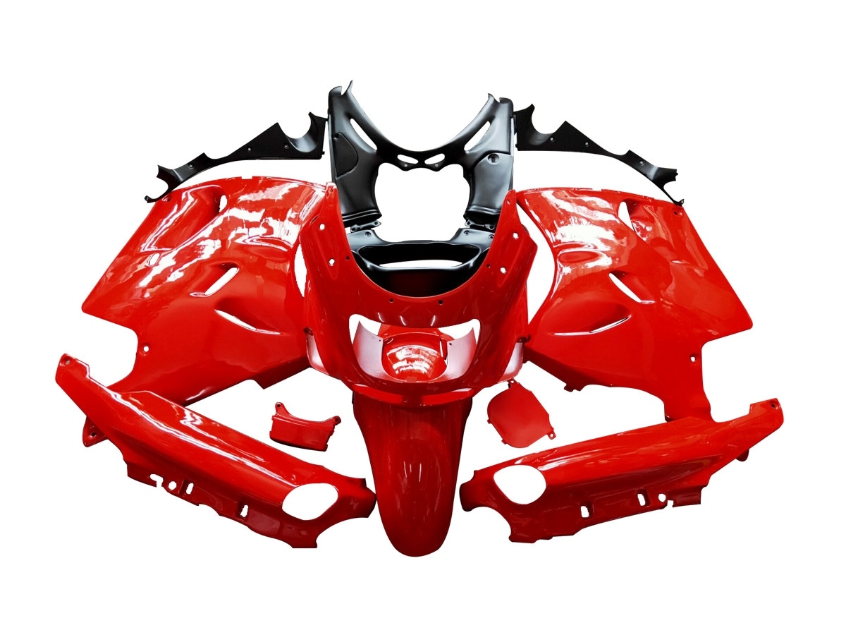 ※代引不可※ZZR1100　D型　1993-2001　用 外装セット  赤|ZZR1100|KAWASAKI