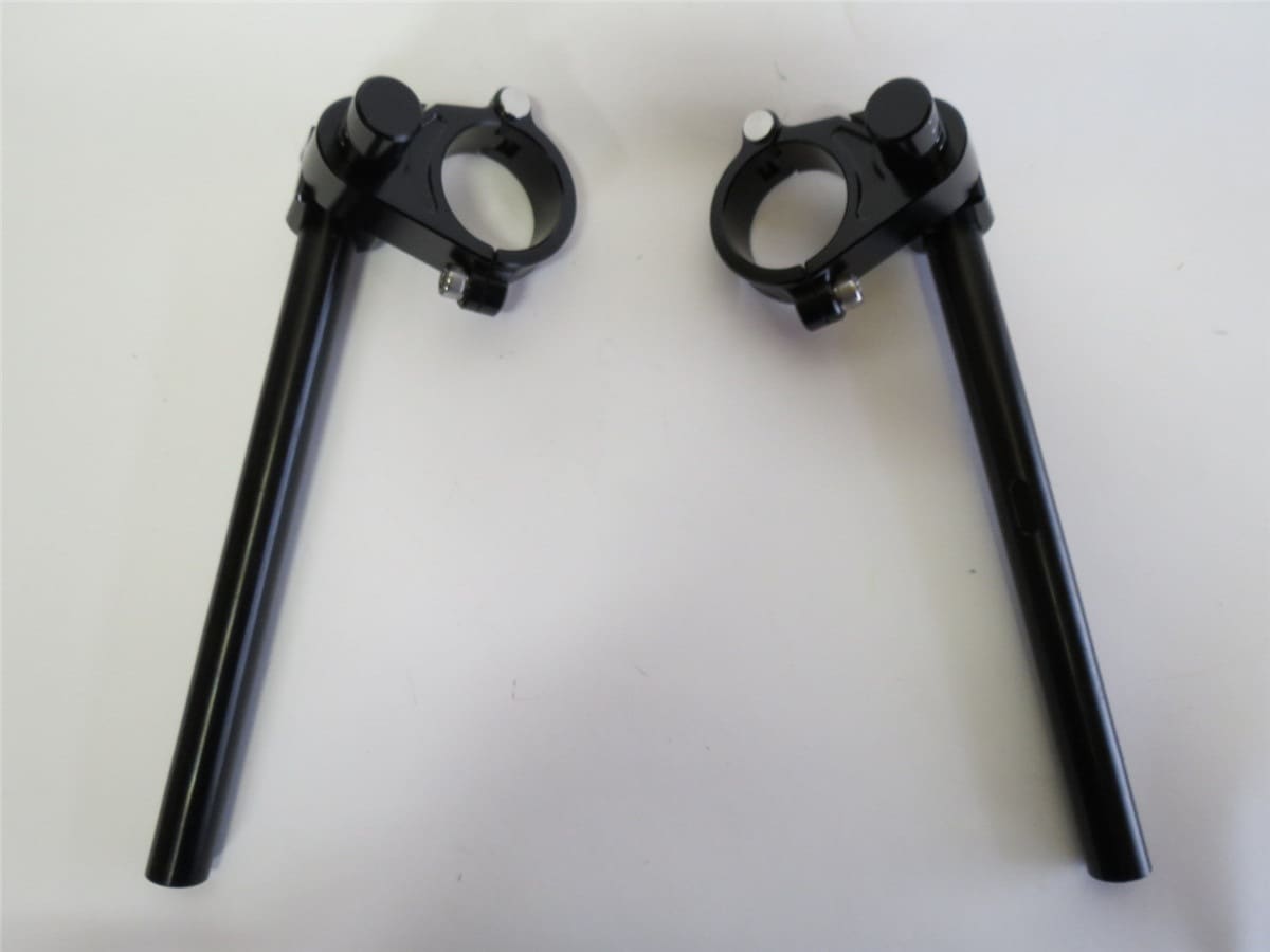 セパレートハンドル 汎用 CNC Φ51ｍｍ 角度調整可能 黒|DUCATI