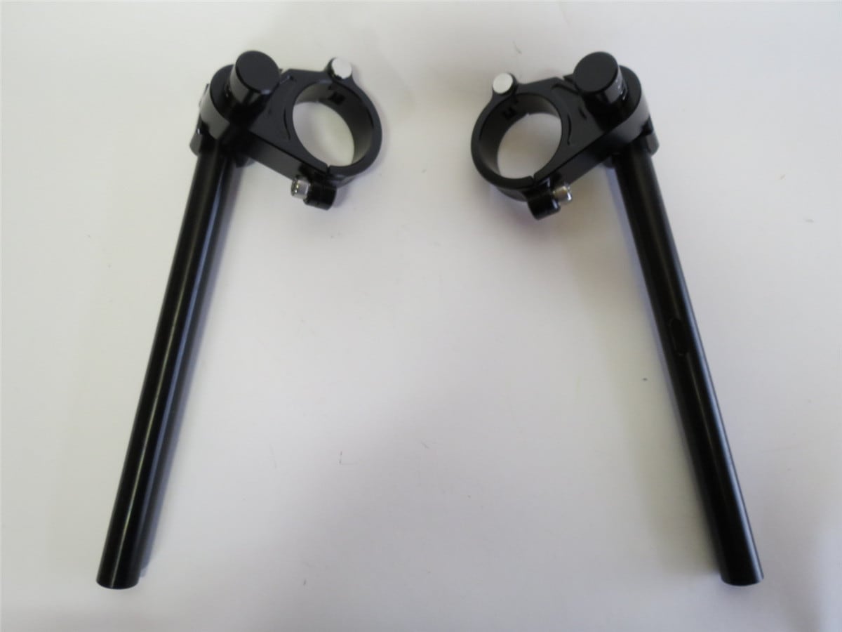 セパレートハンドル 汎用 CNC Φ58ｍｍ 角度調整可能 黒|DUCATI