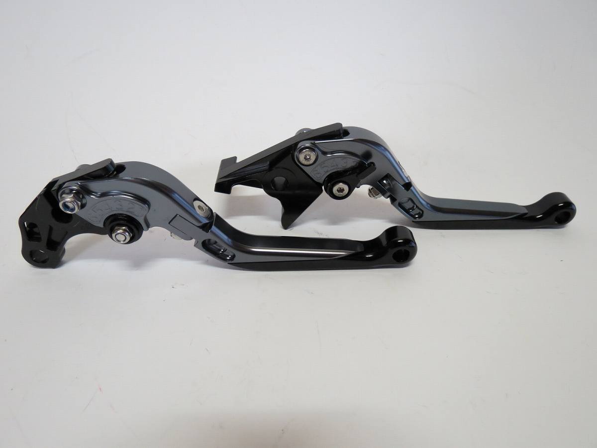 GSX400F/750 GSF600S GS500E/500F K4 ビレットレバー ロング 灰|GSX-R600/750|SUZUKI