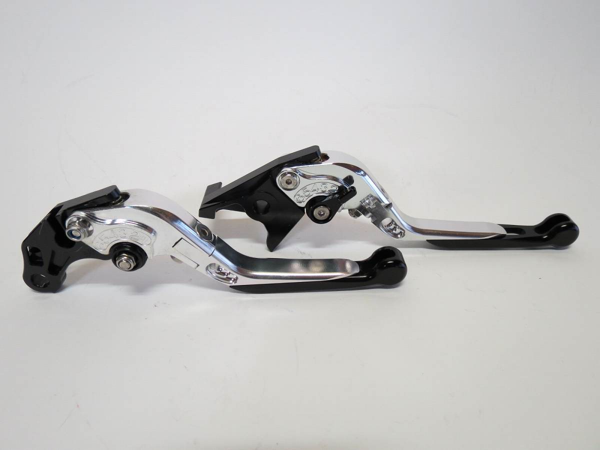 GSX400F/750 GSF600S GS500E/500F K4 ビレットレバー ロング 銀|GSX-R600/750|SUZUKI