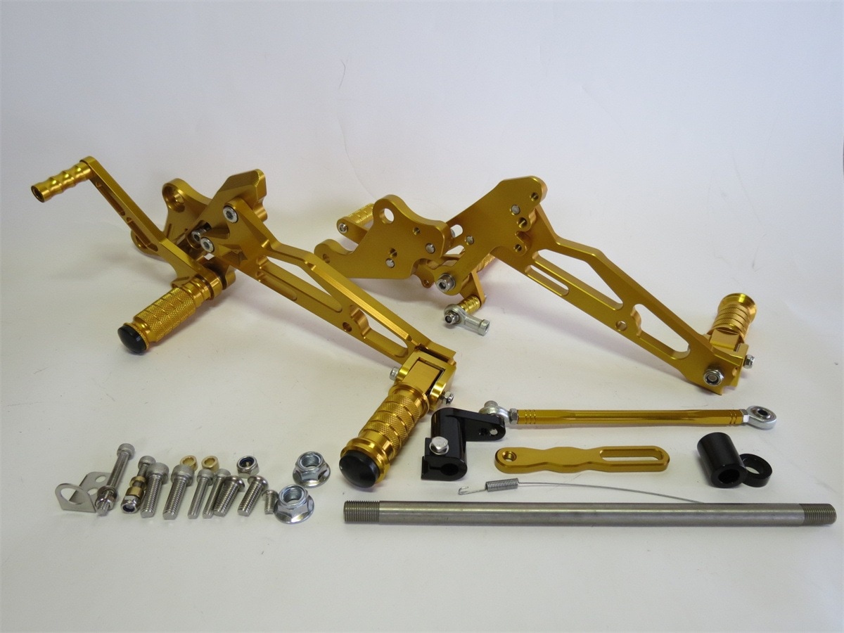 MSX125 2016- GROM グロム 調整式バックステップセット CNCタンデム付 金|MSX125　グロム|HONDA