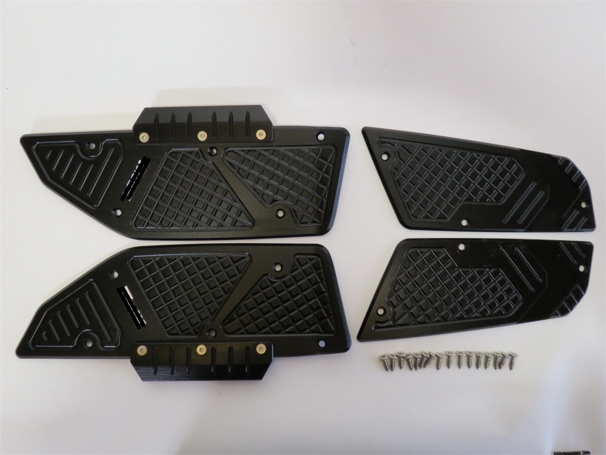 T-MAX 530 tmax 530 2017-2019 アルミ CNC ステップボード 黒|T-MAX|YAMAHA