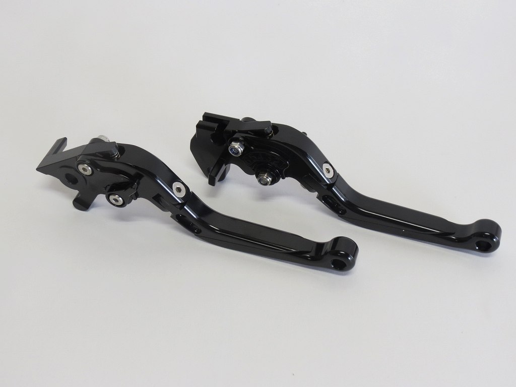 YAMAHA YZF R125 2014-2021 MT125 2014-2021 可倒式 ダブルビレットレバー 黒|YAMAHA