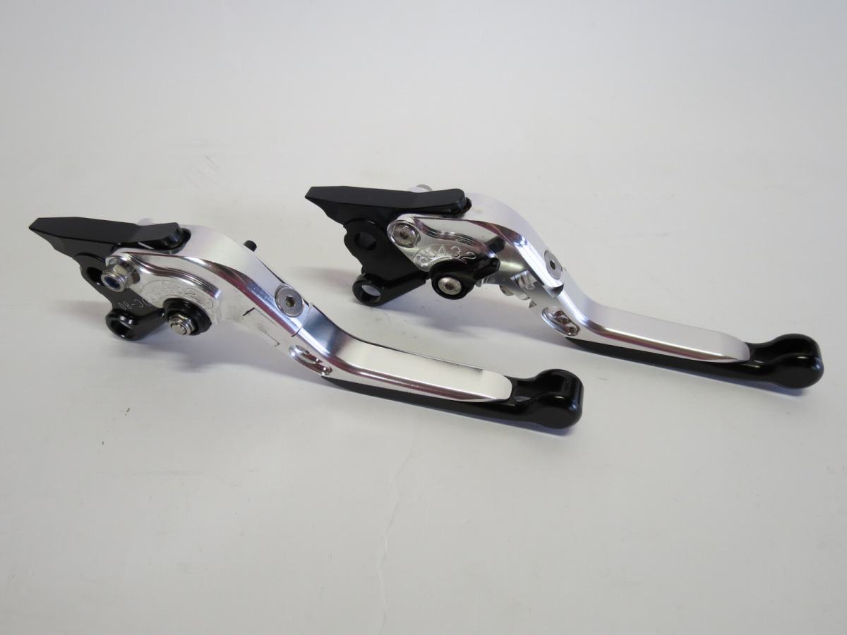 Ducati MONSTER S4/S4R/900 S2R 1000 SPORT 1000 748/S/R ビレットレバー ロング 銀|DUCATI