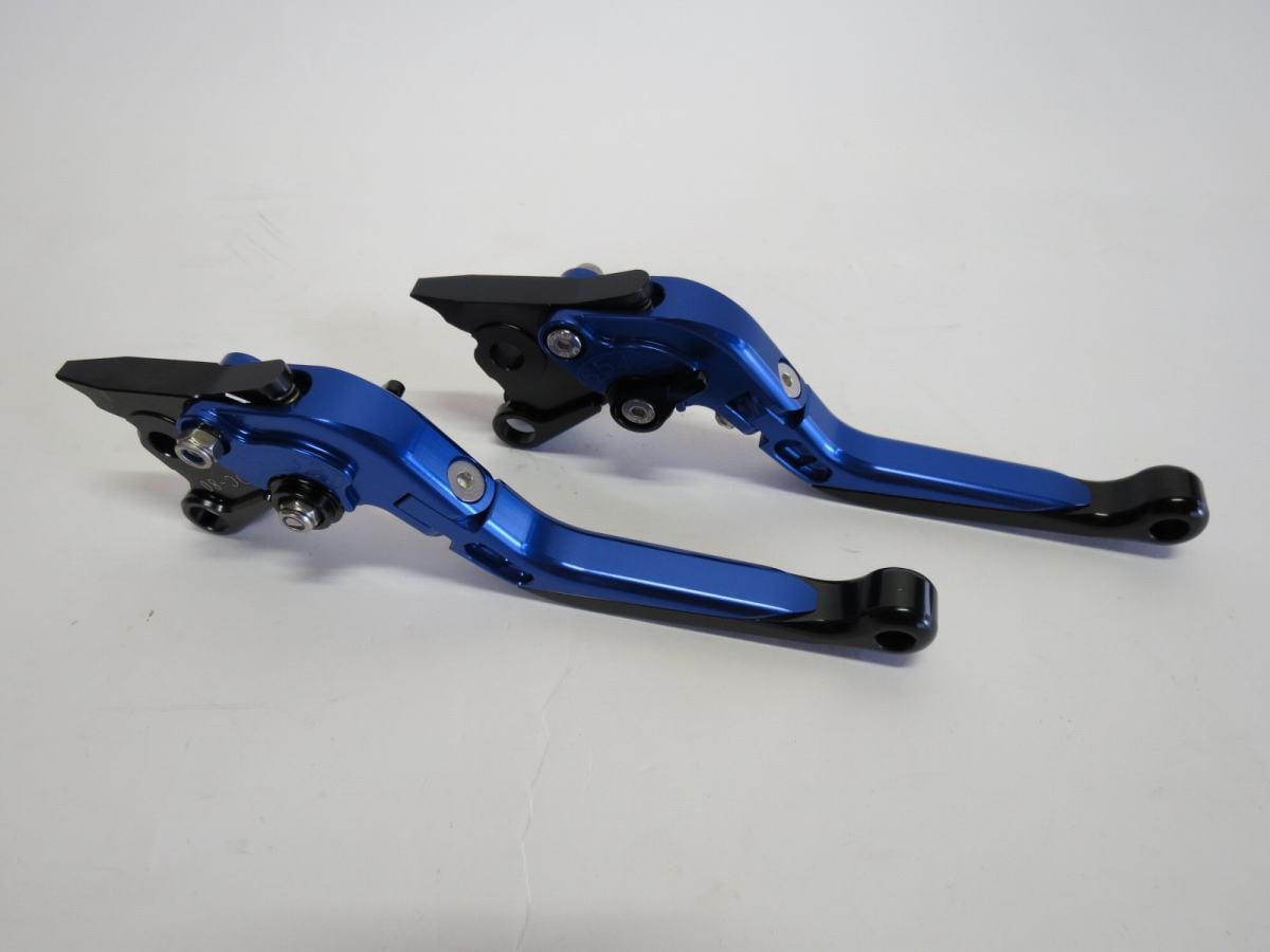 Ducati MONSTER S4/S4R/900 S2R 1000 SPORT 1000 748/S/R ビレットレバー ロング 青|DUCATI
