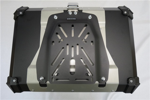 アルミトップケース 65L 中型 リアボックス ツーリングボックス 汎用