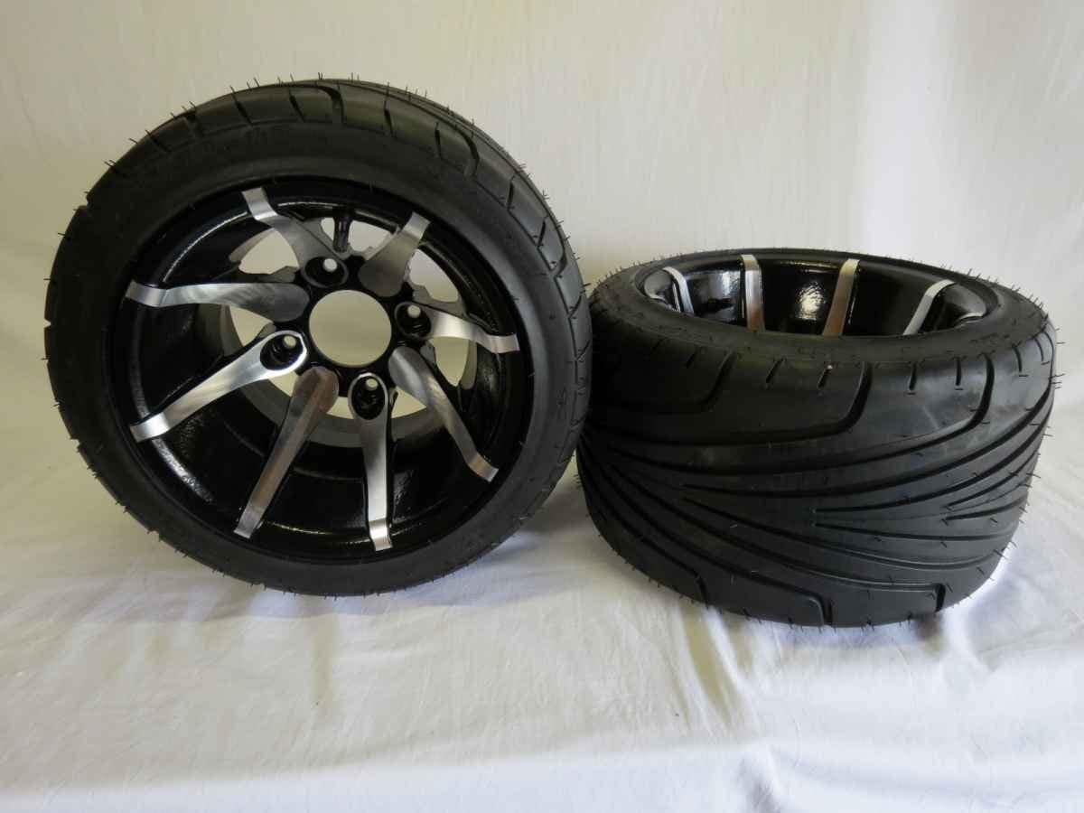 ジャイロキャノピー10インチ ホイールセット 235/30/10 ジャイロ キャノピー/X/UP ATV10インチ ホイール 扁平タイヤSET 235/30