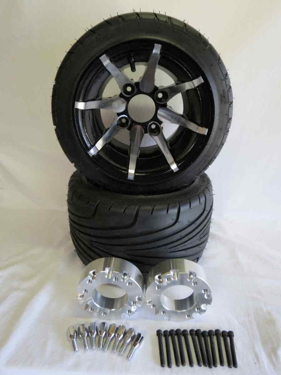 ジャイロ キャノピー/X/UP ATV10インチ ホイール 扁平タイヤSET 235/30-10-B e1 2st 2スト & 40mm マルチ スペーサー Bタイプ|HONDA