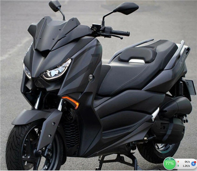 YAMAHA XMAX300 XMAX 250 125 2017-2022 フロント カバー フェイス 黒