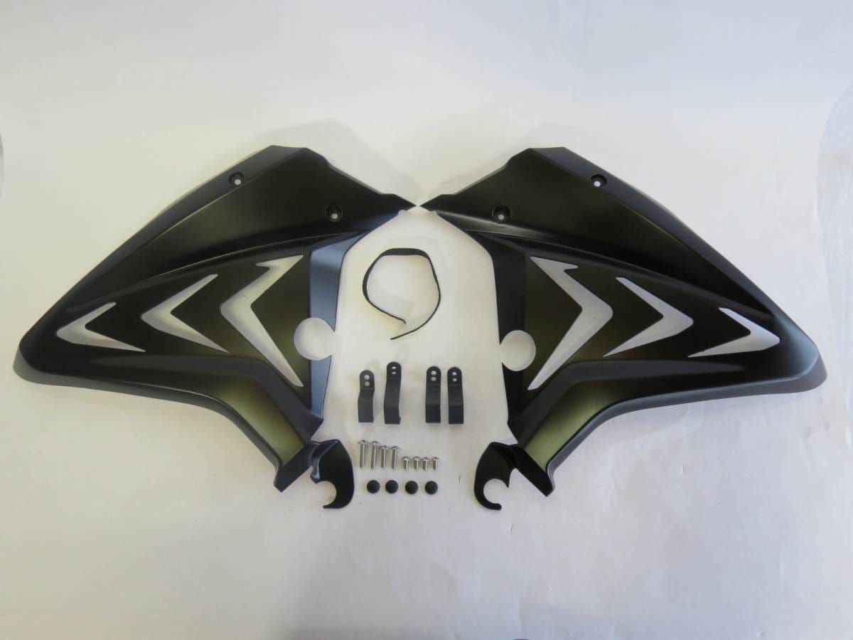 Honda CBR650R 2019- カスタム サイドカバー 黒 スライダー穴あり|CB/CBR650|HONDA