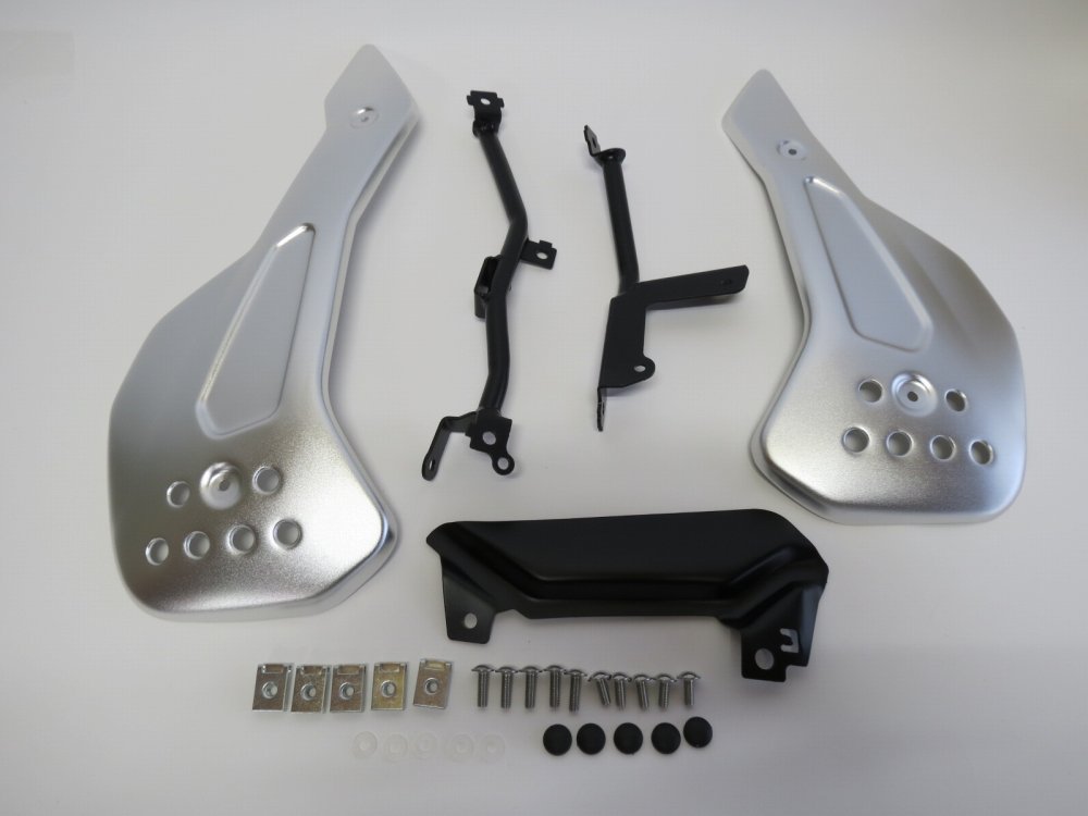 triumph trident 660 2021 2022 アンダーカウル セット 銀