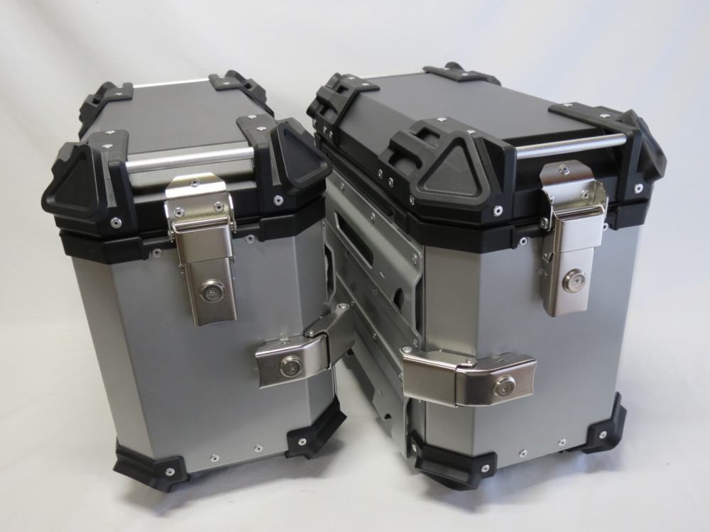 Vストローム250 V-STROM 250 2017-2023 サイドキャリア＆サイドBOX 3点セット 黒銀|v-strom|SUZUKI
